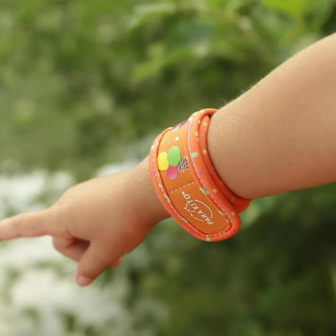PARA'KITO Mosquito Repellent Pack - 2 Kids Wristbands & 2 Refills Ice Cream/Space