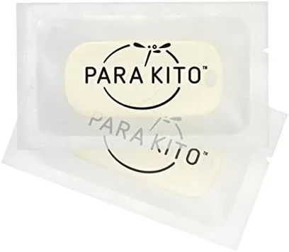 PARA'KITO Mosquito Repellent Pack - 2 Kids Wristbands & 2 Refills Princess/Llama