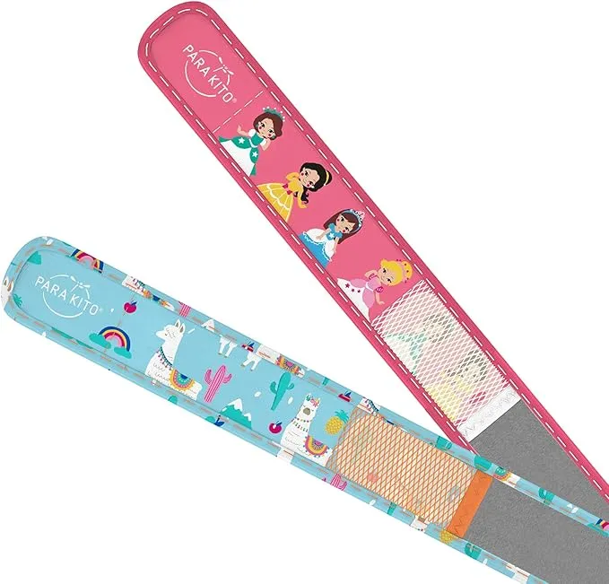 PARA'KITO Mosquito Repellent Pack - 2 Kids Wristbands & 2 Refills Princess/Llama