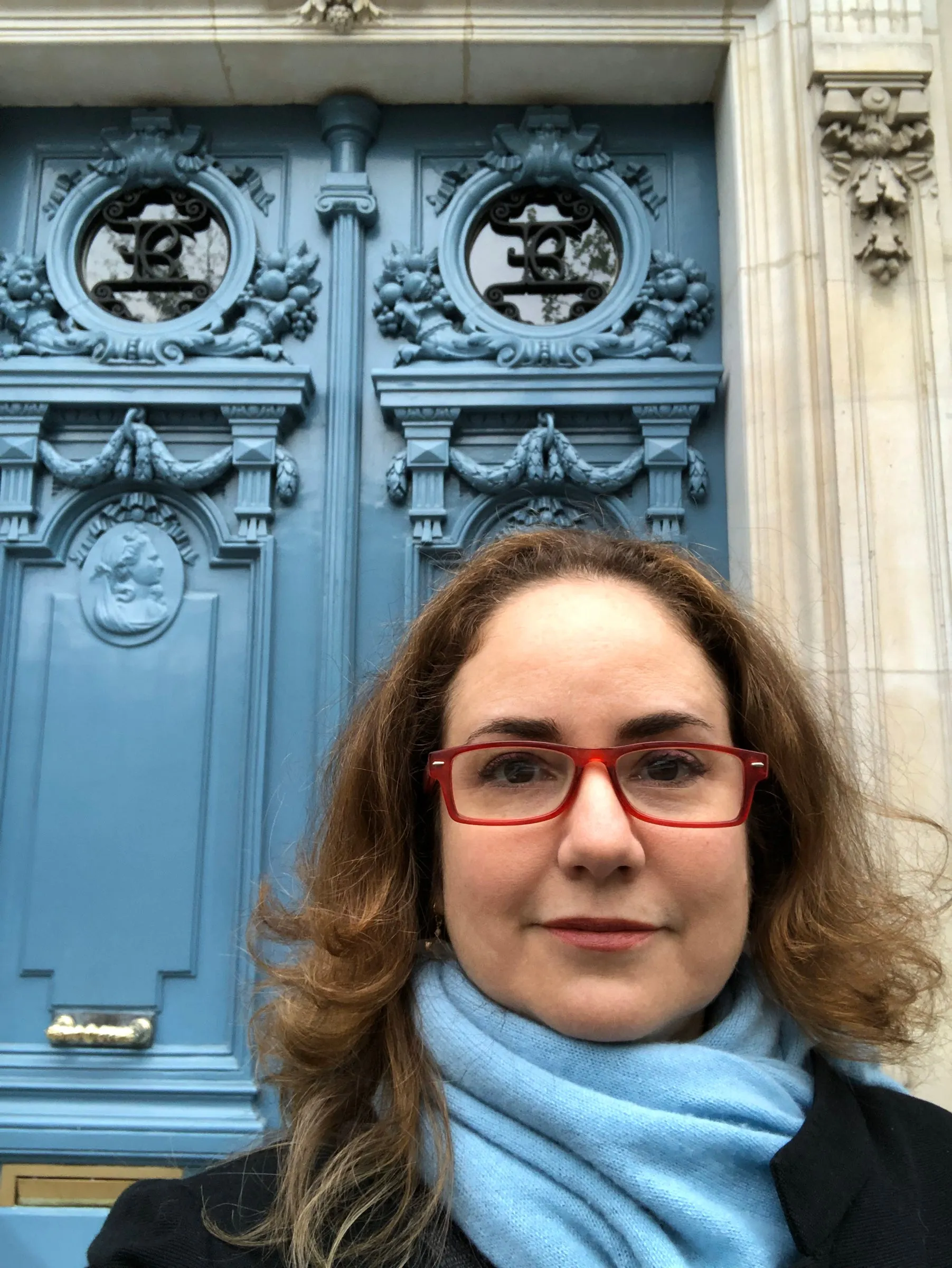 Paris, Mon Amour: oxidized brass and mosaic earrings