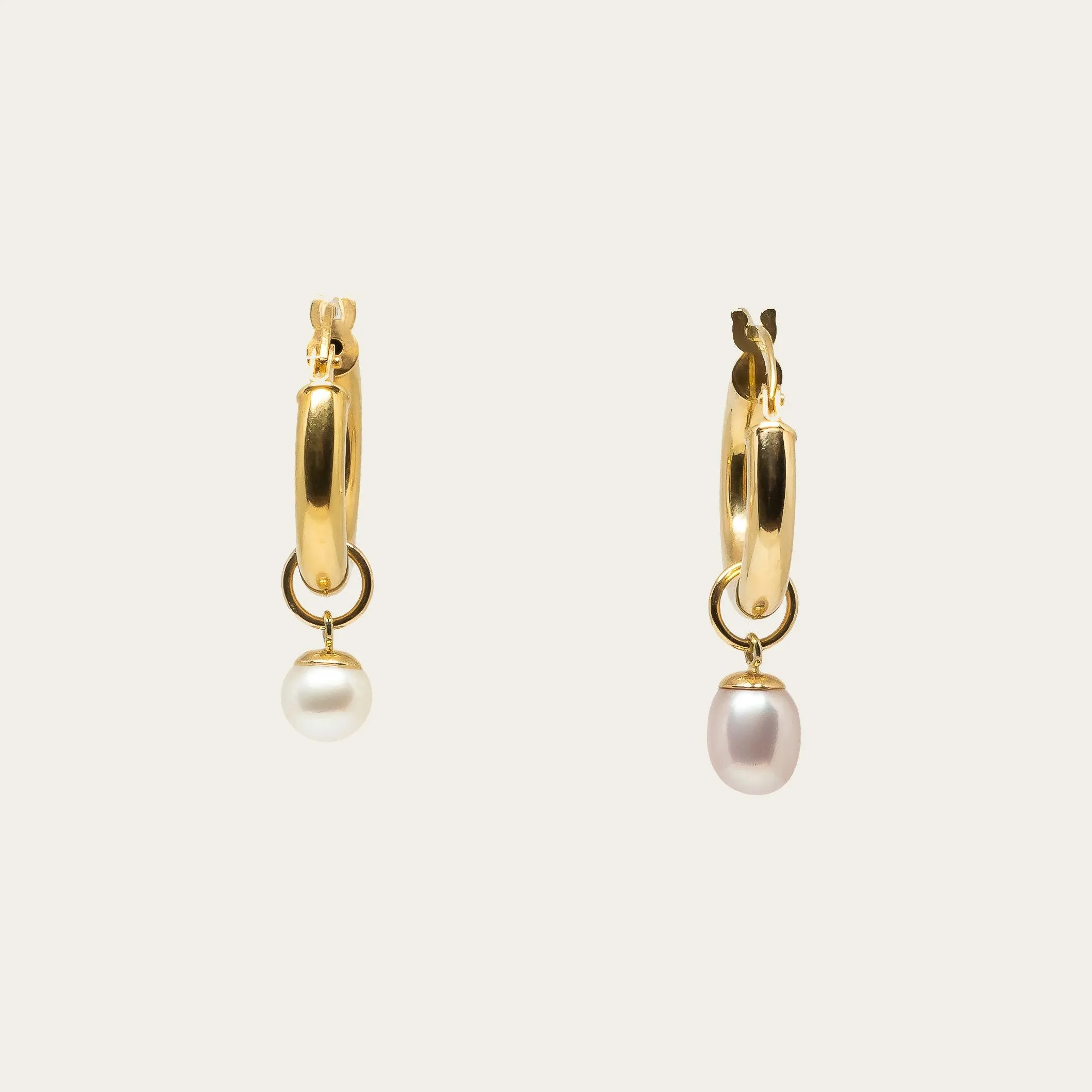 Perla Hoop Earrings