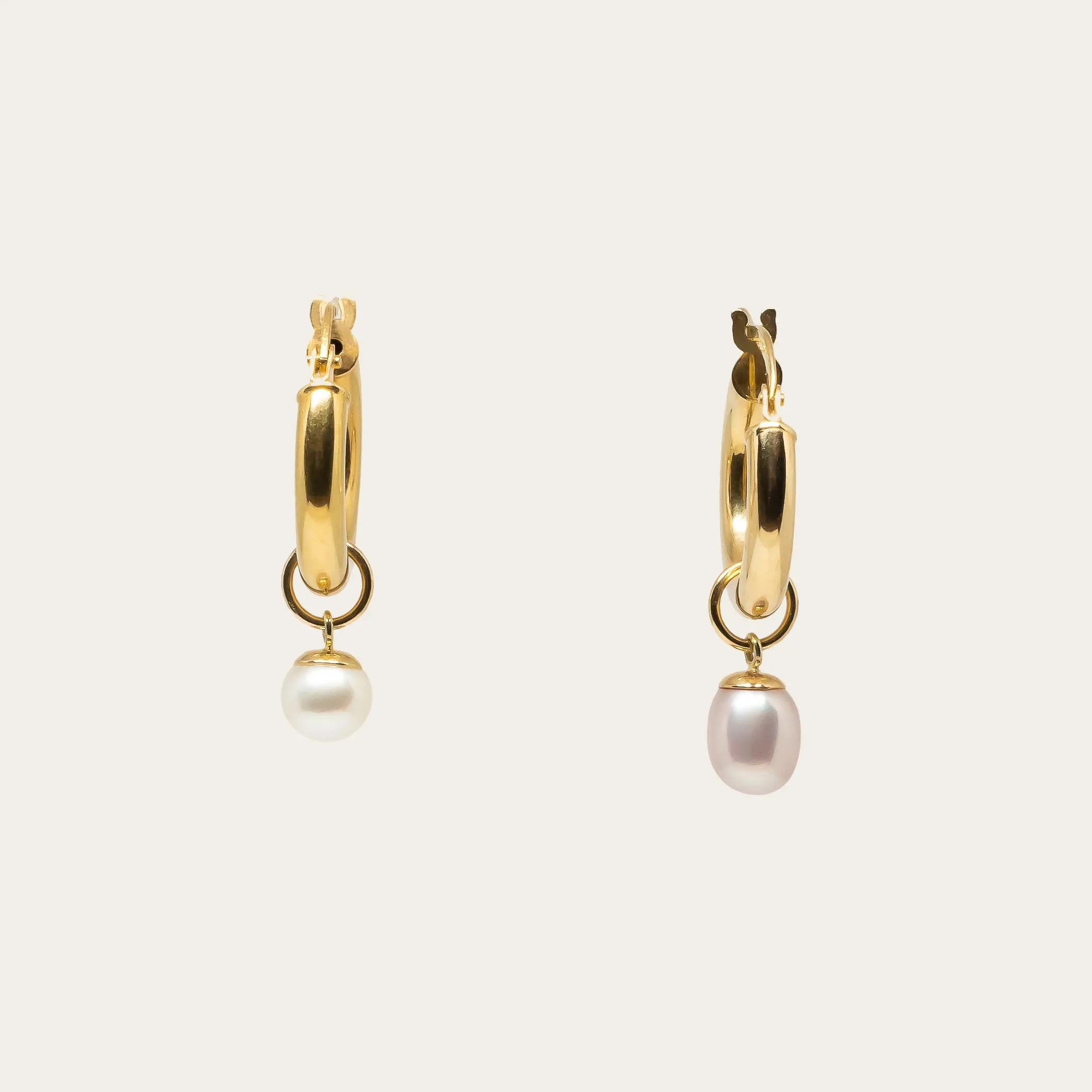 Perla Hoop Earrings