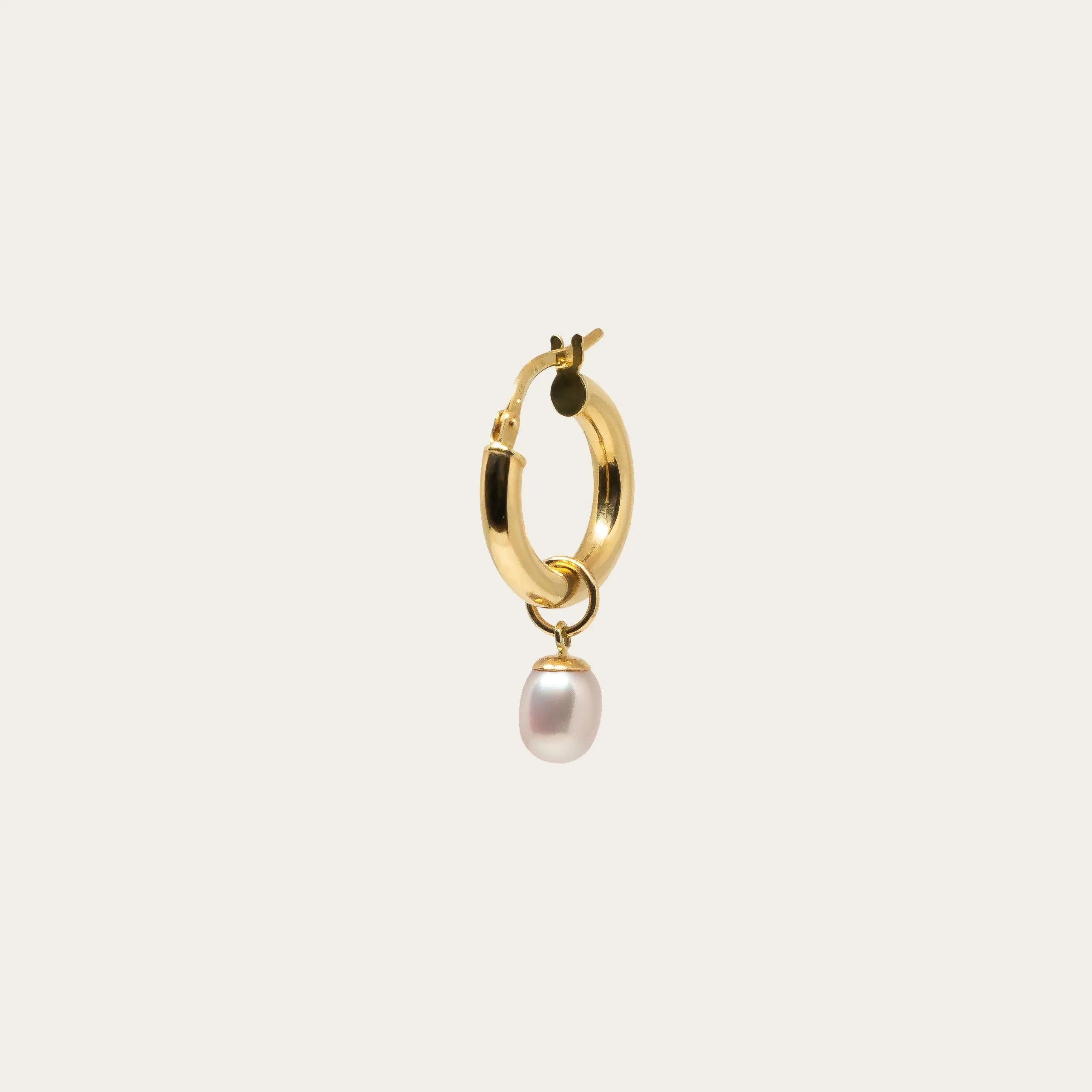 Perla Hoop Earrings