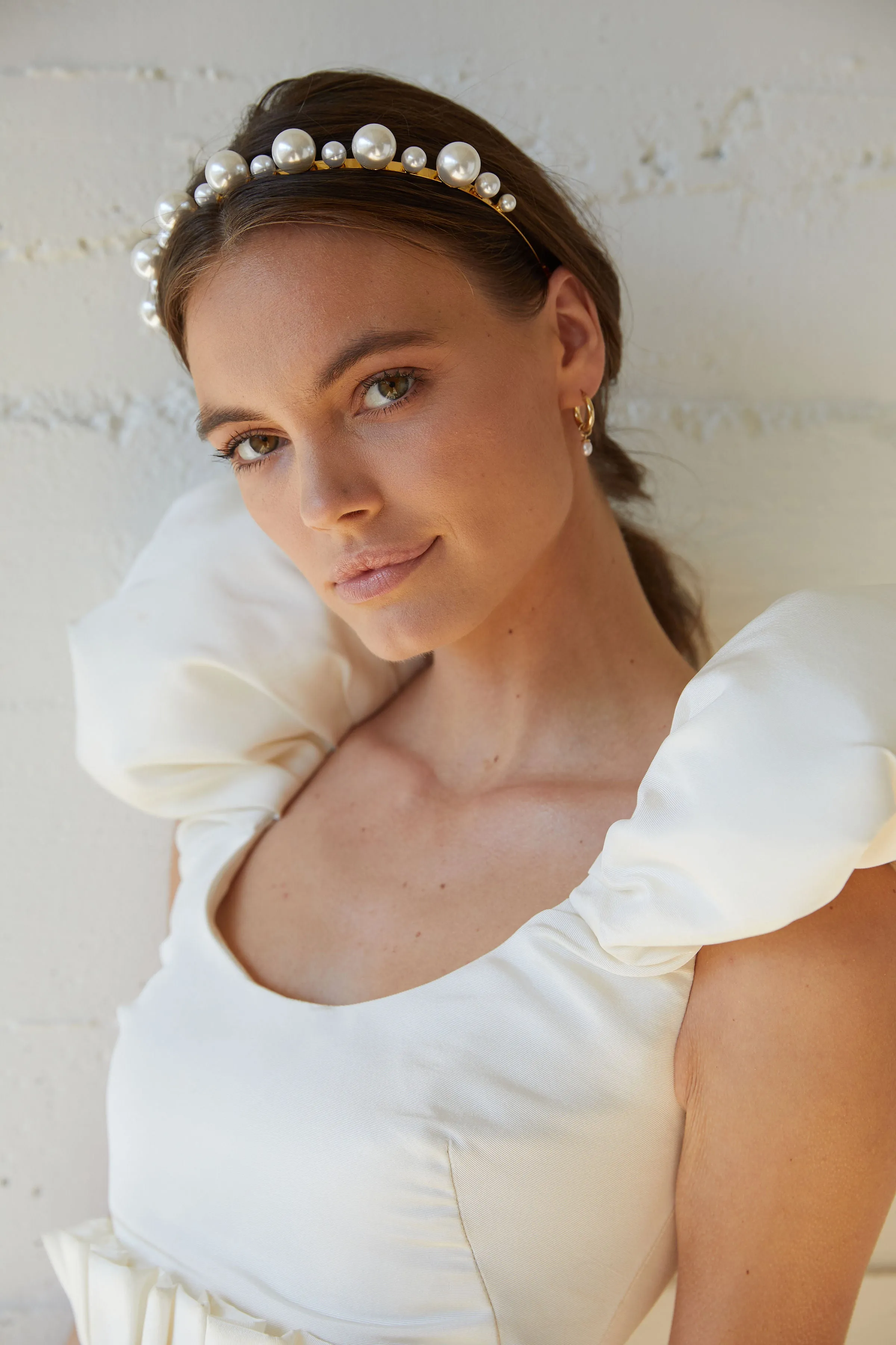 Perla Hoop Earrings