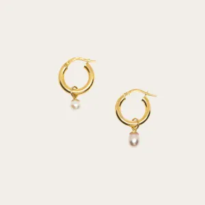 Perla Hoop Earrings