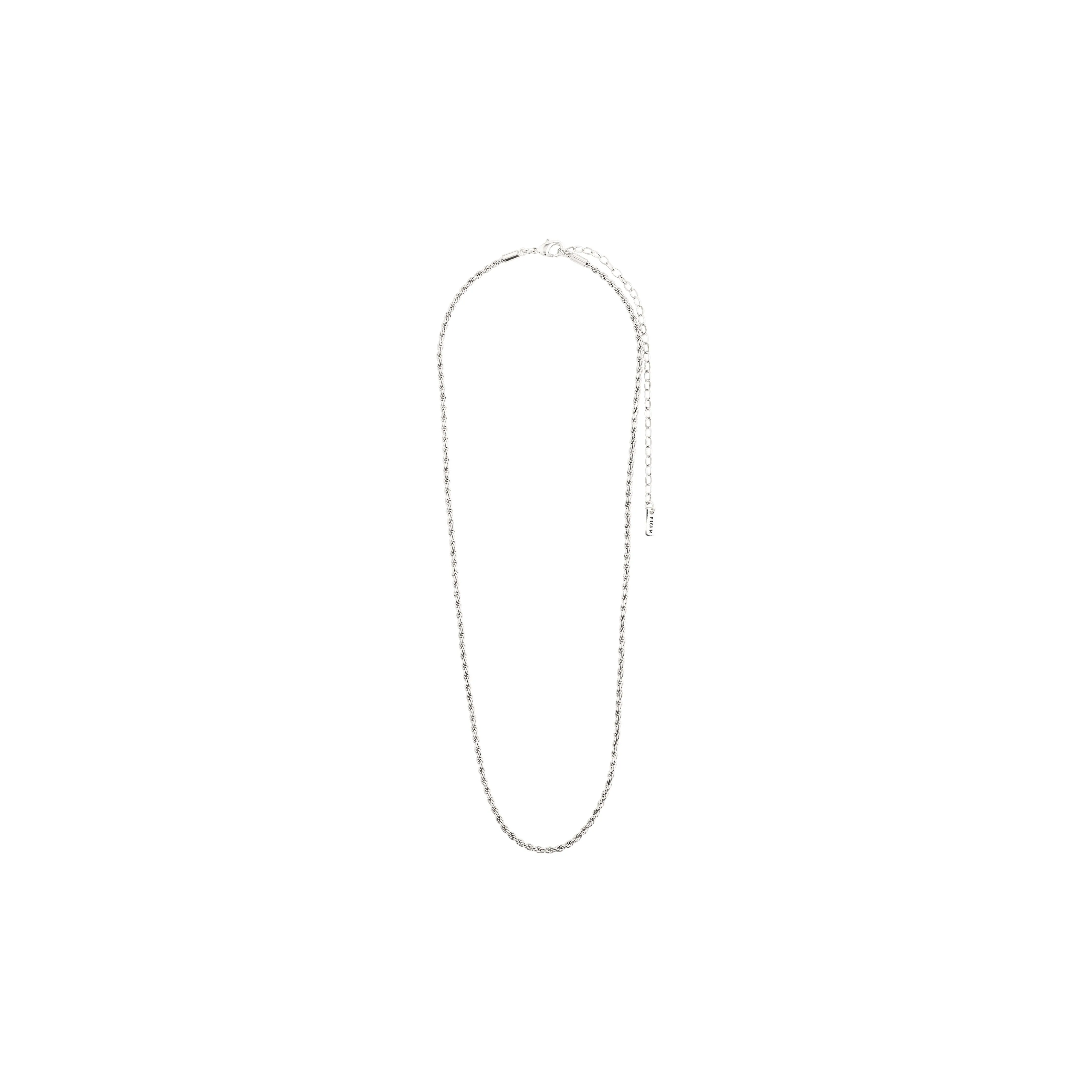 Pilgrim Pam Silver Rope Chain Necklace