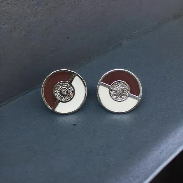 Poke Ball Earrings