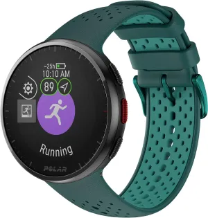 Polar Pacer Pro Advanced GPS Running Watch, Teal-Green