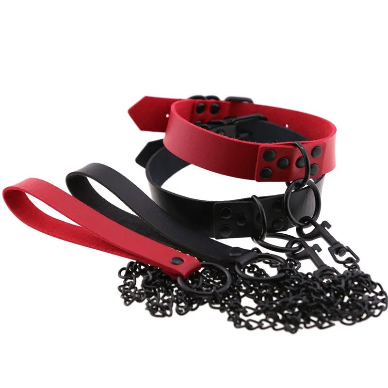 "DARK TRACTION ROPE COLLAR" CHOKER Y040602
