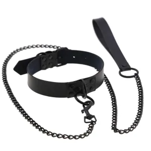 "DARK TRACTION ROPE COLLAR" CHOKER Y040602
