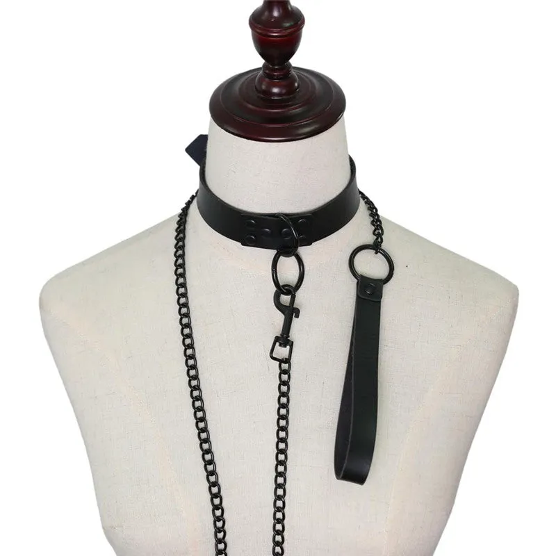 "DARK TRACTION ROPE COLLAR" CHOKER Y040602