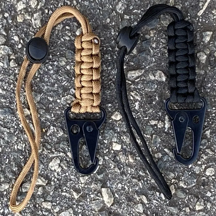 RECON 5 Knot Para Cord With Matt Black Buckle Accessory Holder