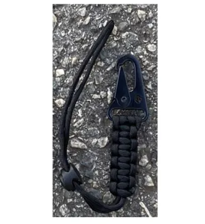 RECON 5 Knot Para Cord With Matt Black Buckle Accessory Holder