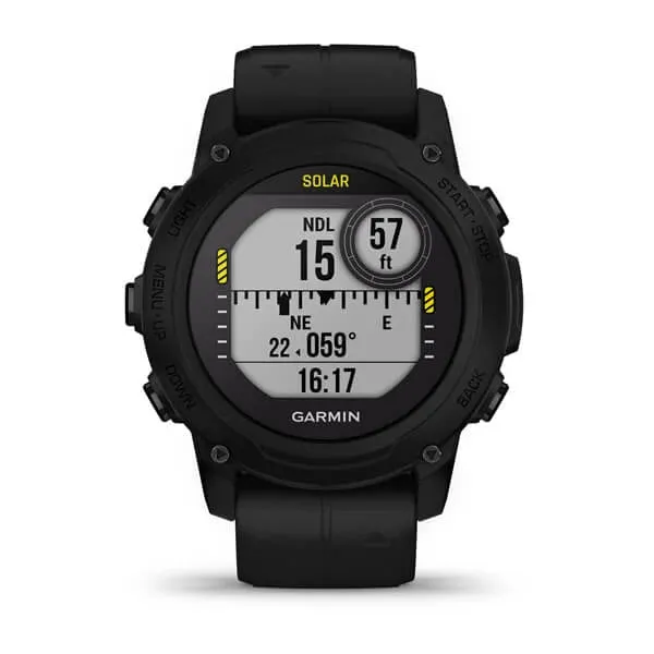 Reloj Inteligente Garmin Descent™ G1 Solar Negro