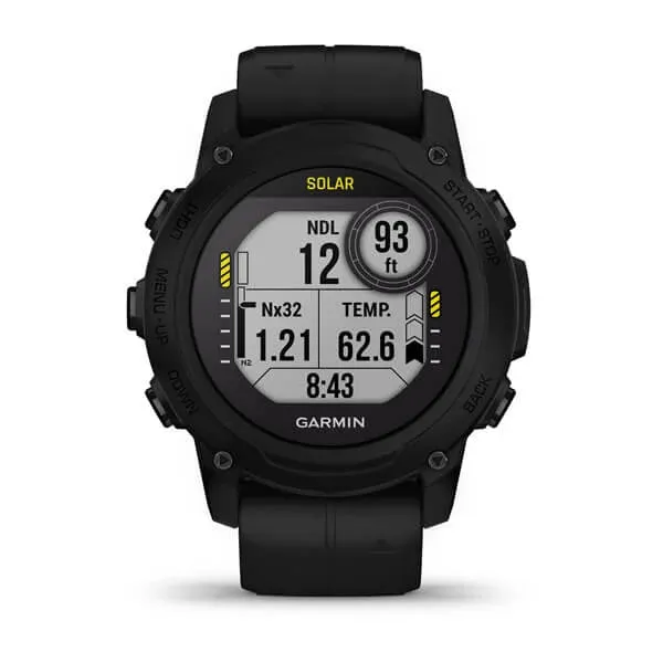 Reloj Inteligente Garmin Descent™ G1 Solar Negro