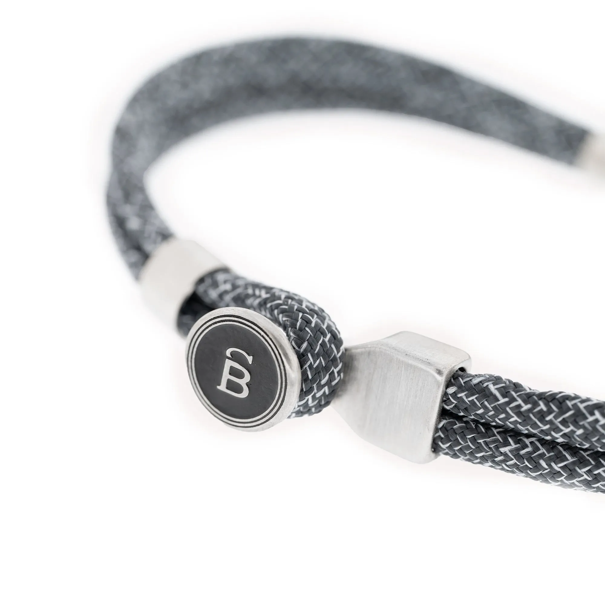 Riptide Rope Bracelet Antraciet
