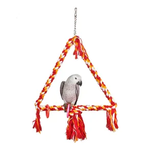 Rope Triangle Parrot Swing
