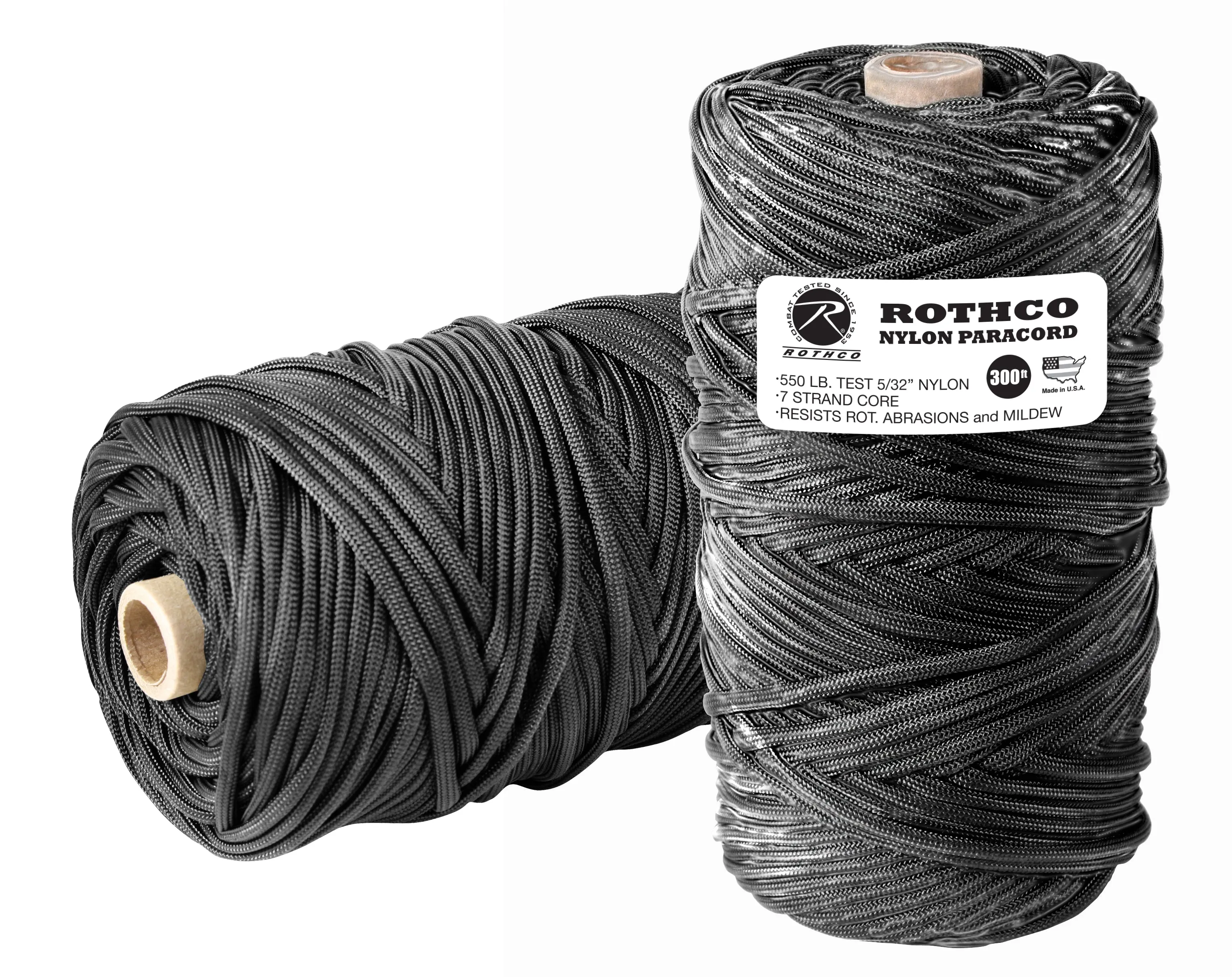 Rothco Nylon Paracord 550lb 300 Ft Tube