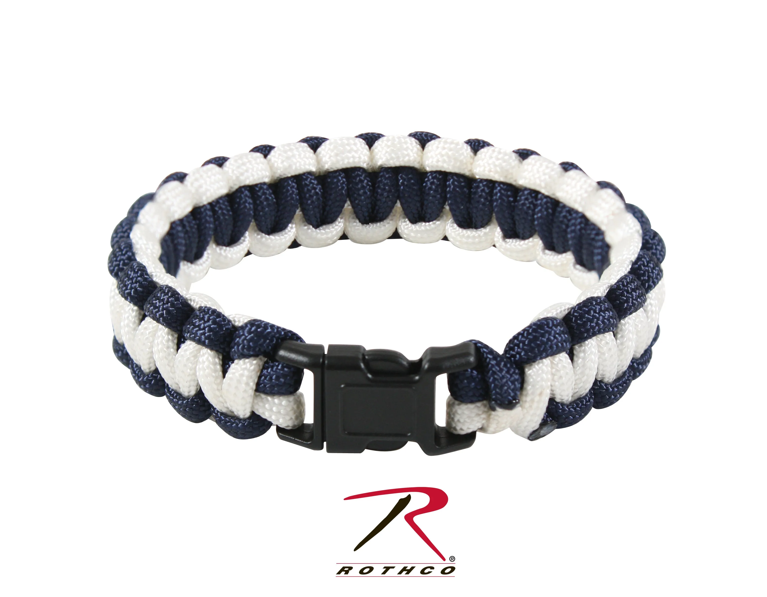 Rothco Two-Tone Paracord Bracelet