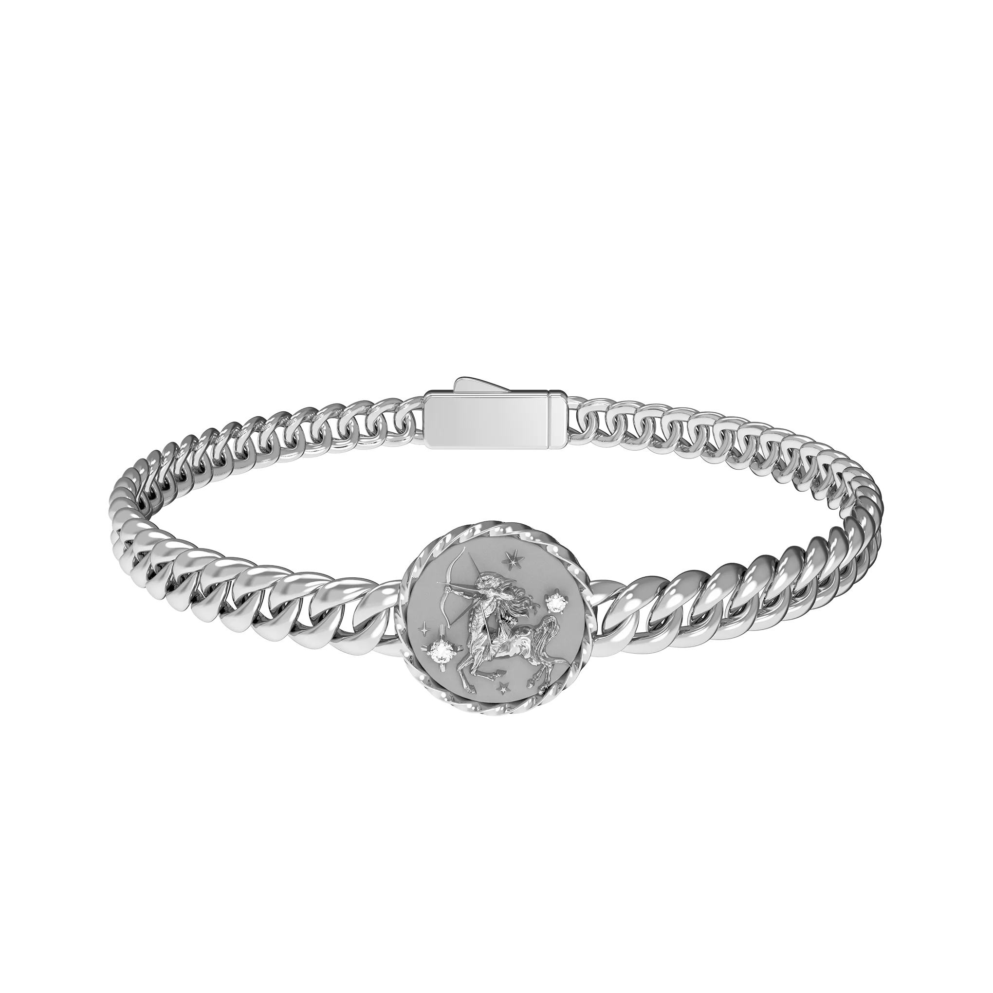 Sagittarius Amulet Cuban Bracelet