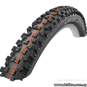 Schwalbe 29 X 2.35 Hans Dampf Addix Evo Super Gravity Folding Tubeless Ready Tyres (1 Tire)