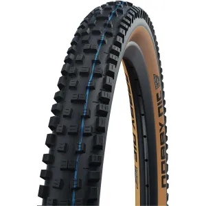 Schwalbe Nobby Nic Tire 29 x 2.40, Tubeless, Folding, Black/Tan, Evolution Line, Addix SpeedGrip, Super Ground, Mountain Bike Tire