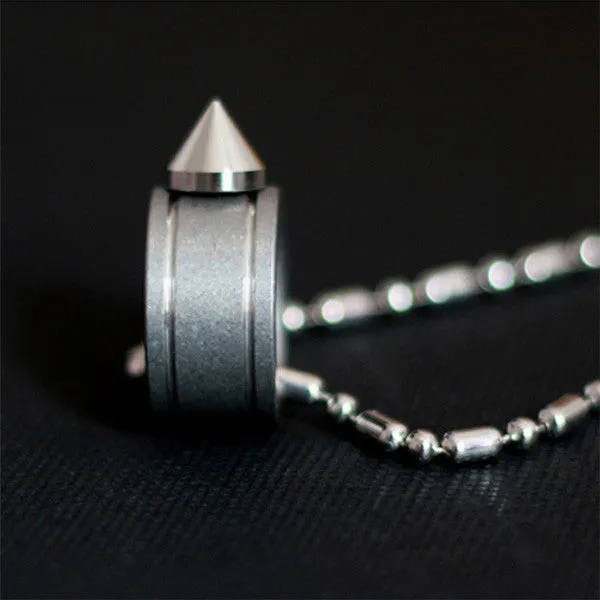 Self-defense Ring Shocker Product Survival Ring Tool Pocket Women Self Defense Ring Stainless Steel Spike   Chaining