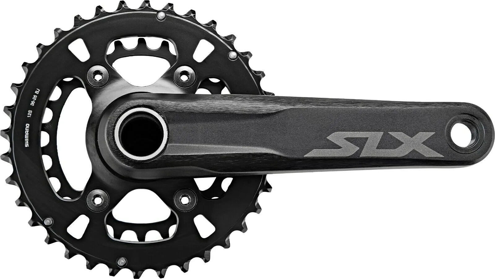 Shimano SLX FC-M7120 36T / 26T Double 12 Speed MTB Chainset - 165mm Crank Arm