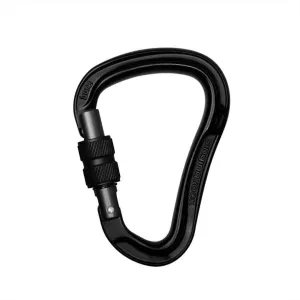 SINGING ROCK BORA SCREW CARABINER BLACK