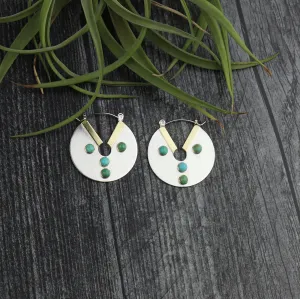 SM WildHeart Earrings with Turquoise