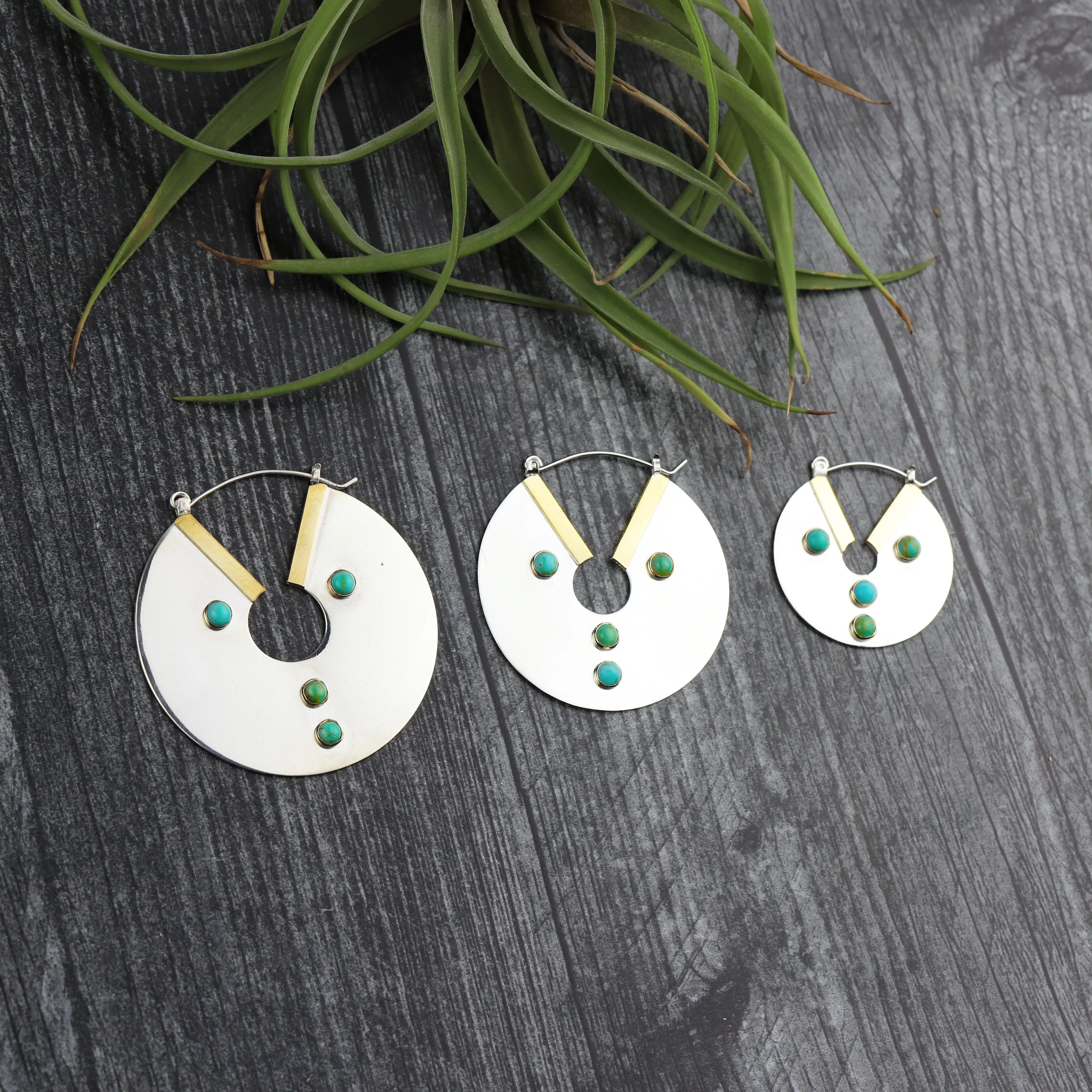 SM WildHeart Earrings with Turquoise