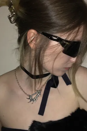 Small Carabiner Pendant Necklace