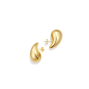 Small Iconic Drop Gold Earrings