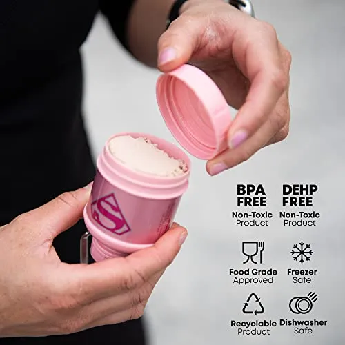 Smartshake Whey2Go Protein Powder Storage - 50g, BPA Free