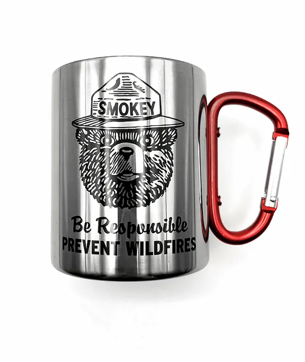 Smokey Bear Carabiner Mug