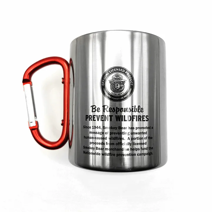 Smokey Bear Carabiner Mug