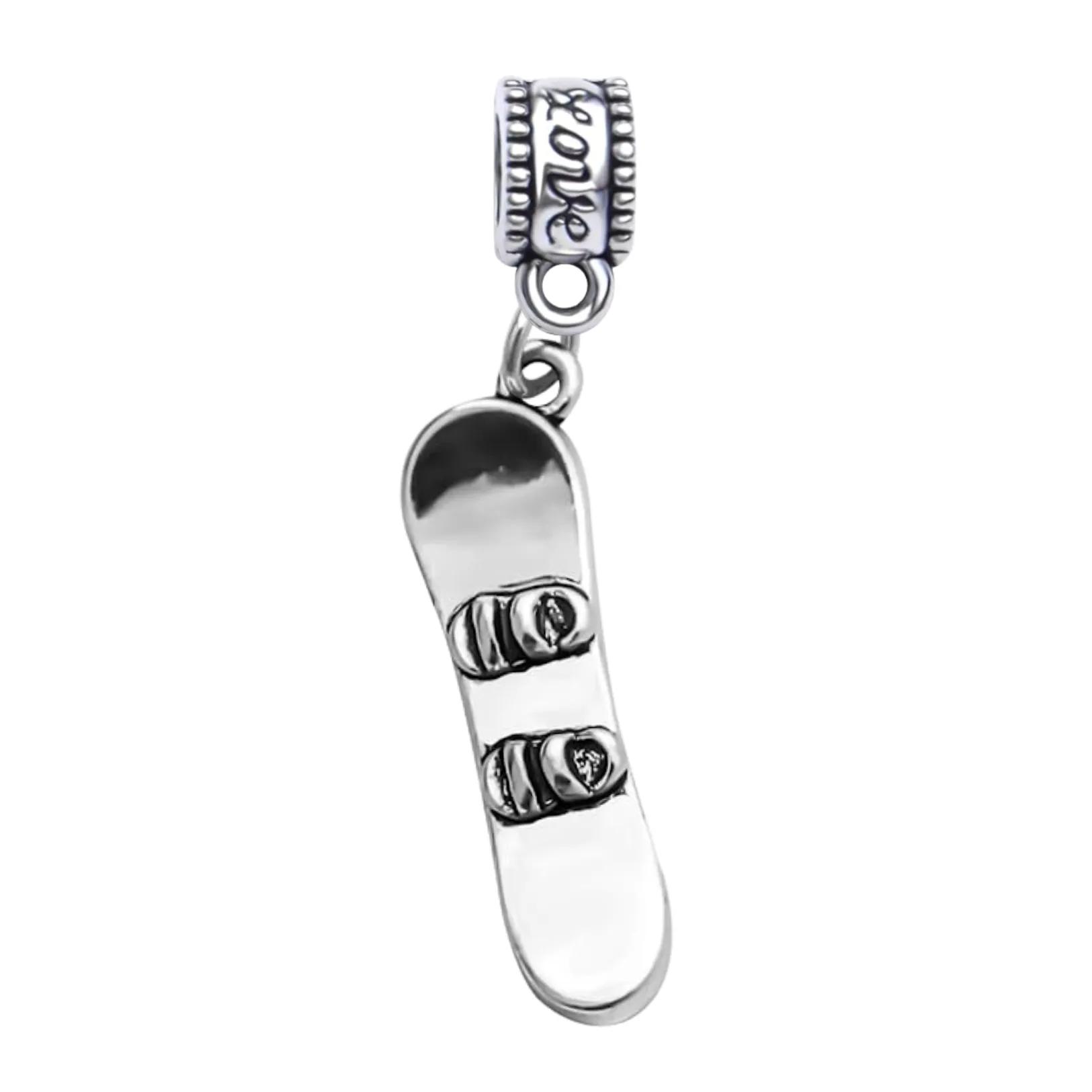 Snowboard Charm Bead - Pick Style