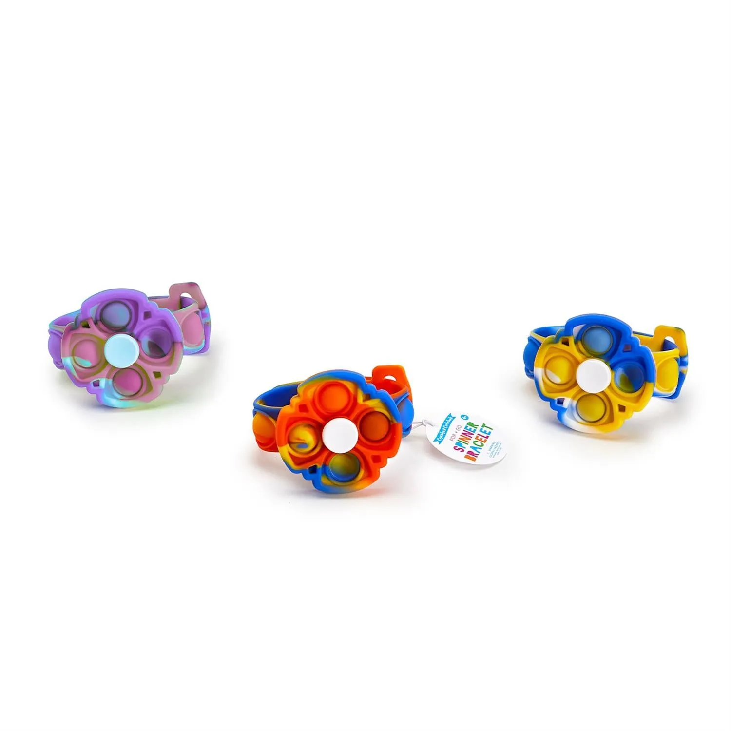 Spin & Pop Popper Bracelet 3 Ass. Colors