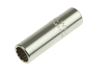 Stahlwille Bi-Hexagon Socket Extra Deep 1/4In Drive 5/16In