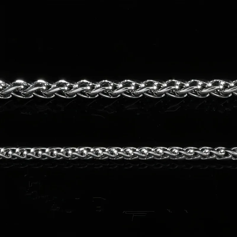 Stainless Steel Rope Chain Necklace