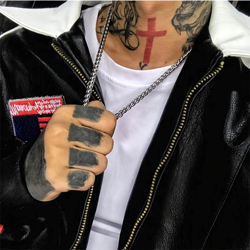 Stainless Steel Rope Chain Necklace