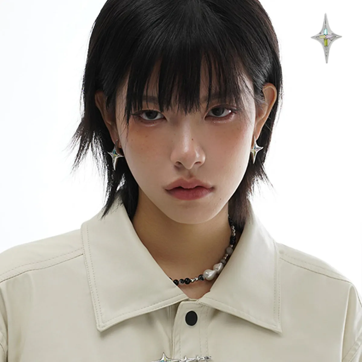 Star series earrings