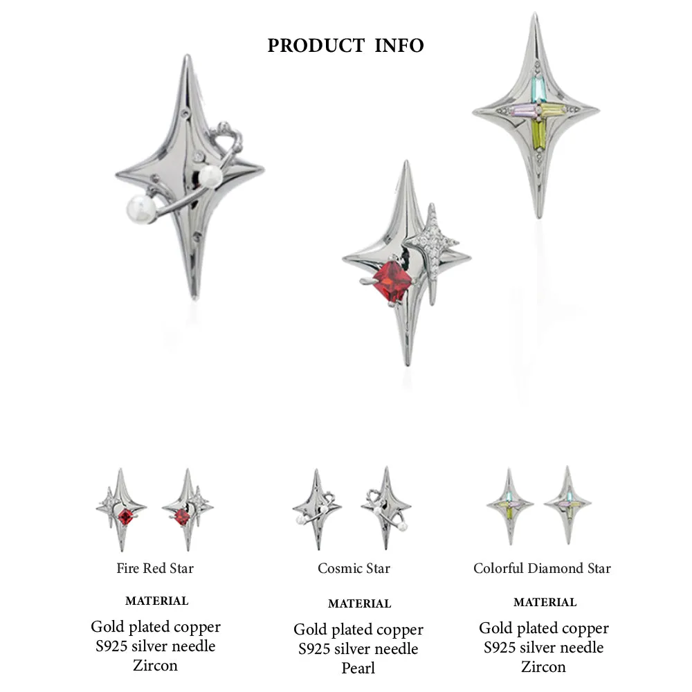 Star series earrings
