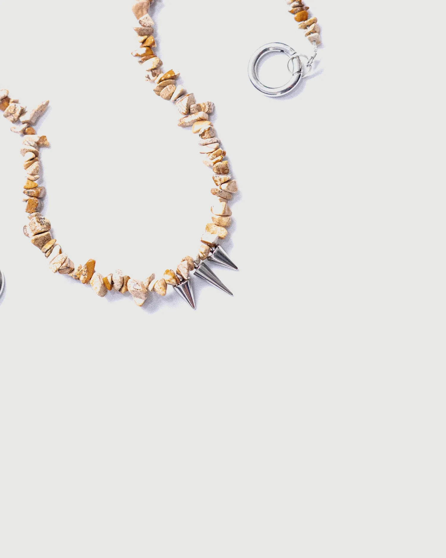 STONE SPIKE NECKLACE