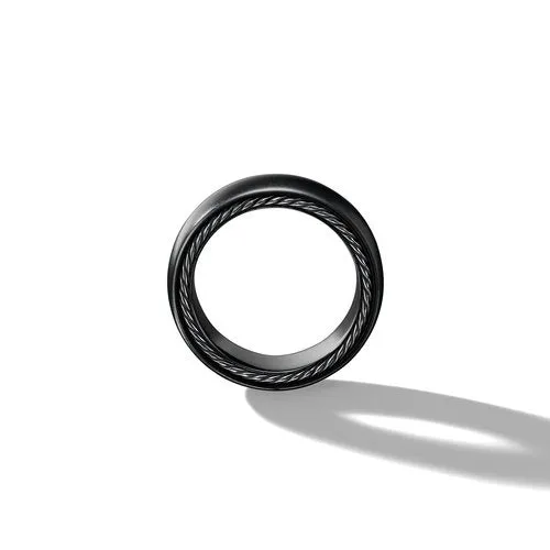 Streamline Band in Black Titanium, Size 14
