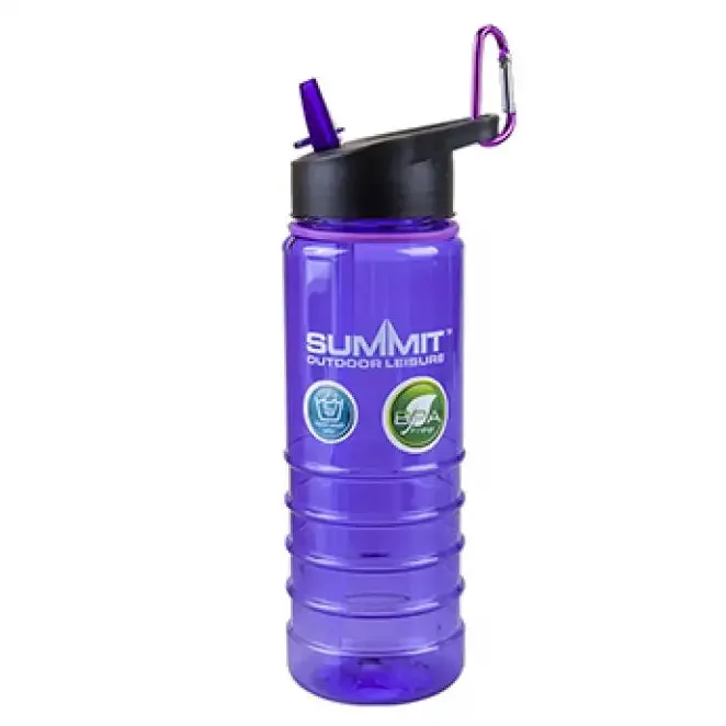 Summit 700ml Water Bottle With Carabiner Clip