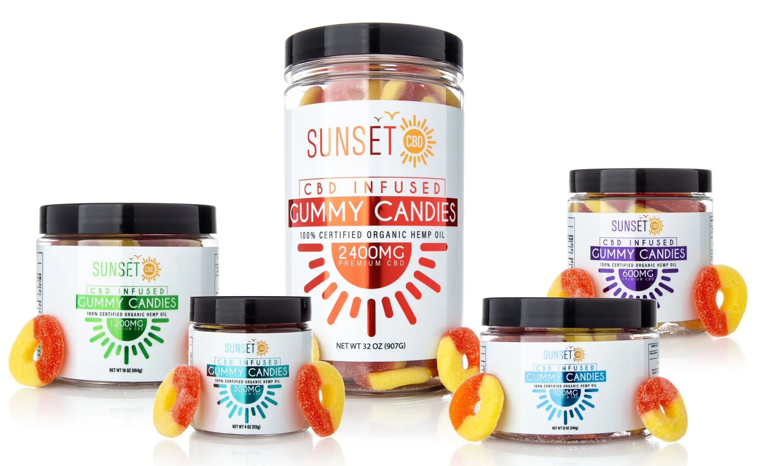 SUNSET CBD Peach Rings