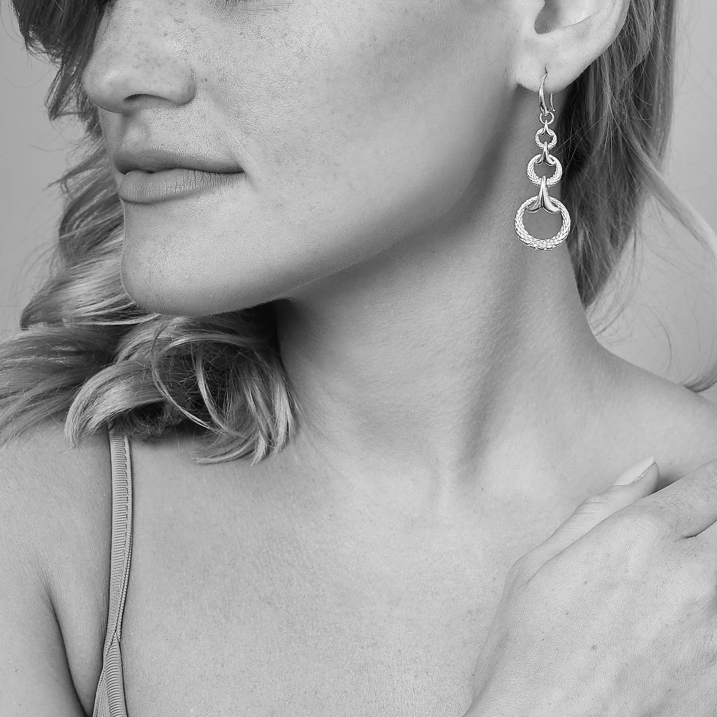 Swing Earring - Sterling Silver