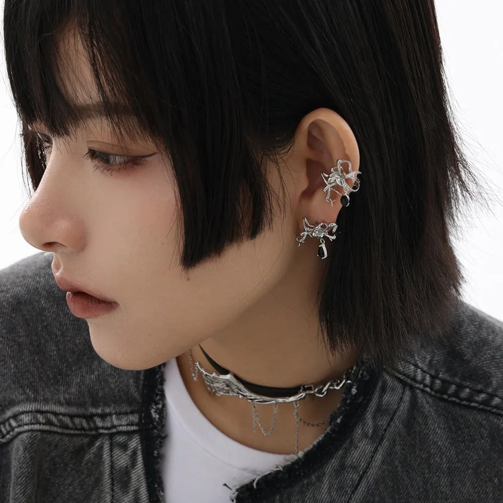 Taboo series Spider Stud Earrings