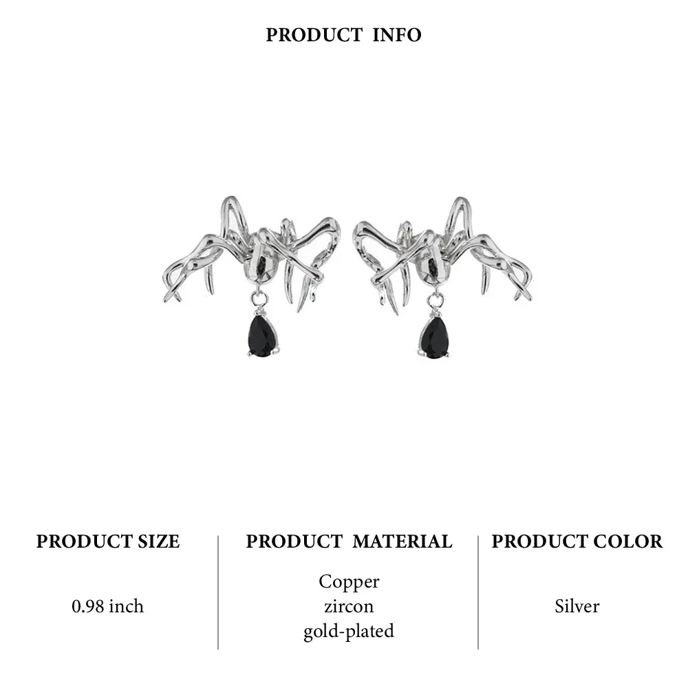 Taboo series Spider Stud Earrings